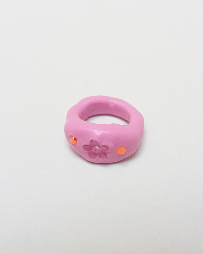 FLOWER TRANSPARENT RING