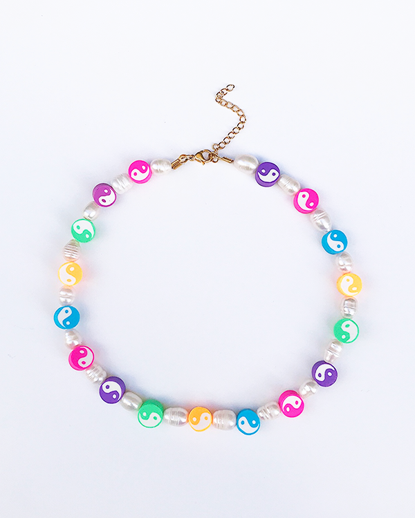 PEARL YIN YANG NECKLACE