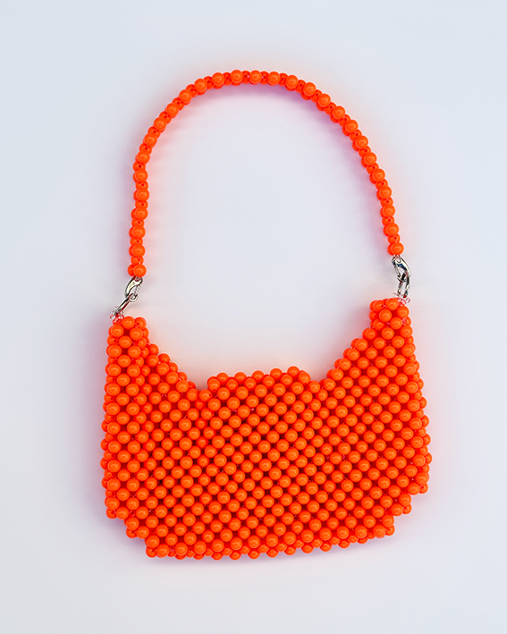 ORANGE CROISSANT BAG