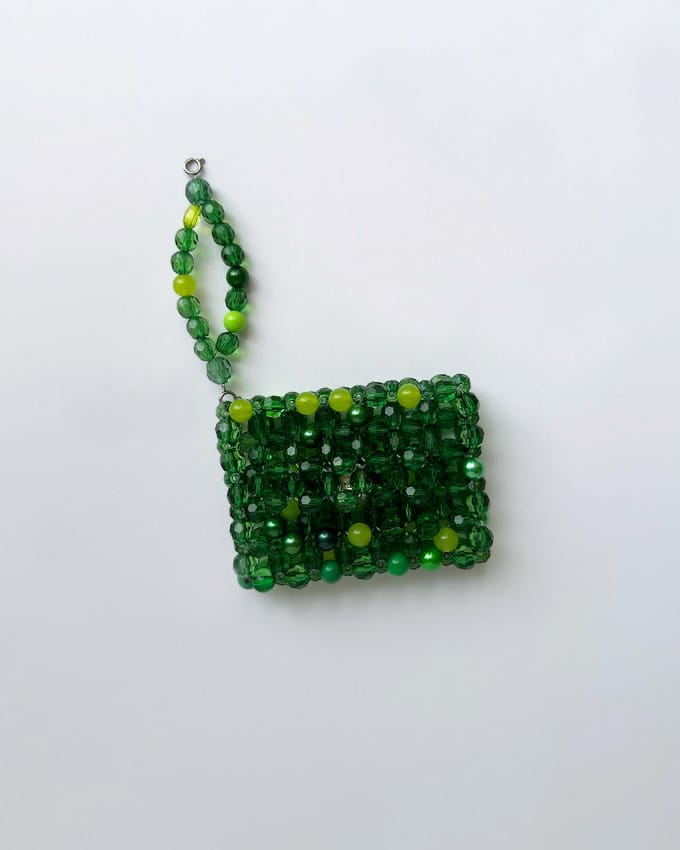 GREEN CARDHOLDER